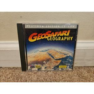 GeoSafari Geography Platinum Edition (CD-Rom, 1997, Educational Insights)